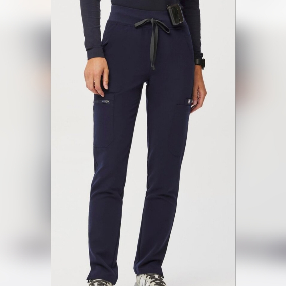 Figs Women's Navy Drawstring Scrub Pants